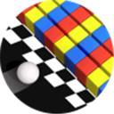 彩色躲避球球3D