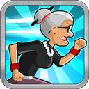 愤怒的老奶奶跑酷